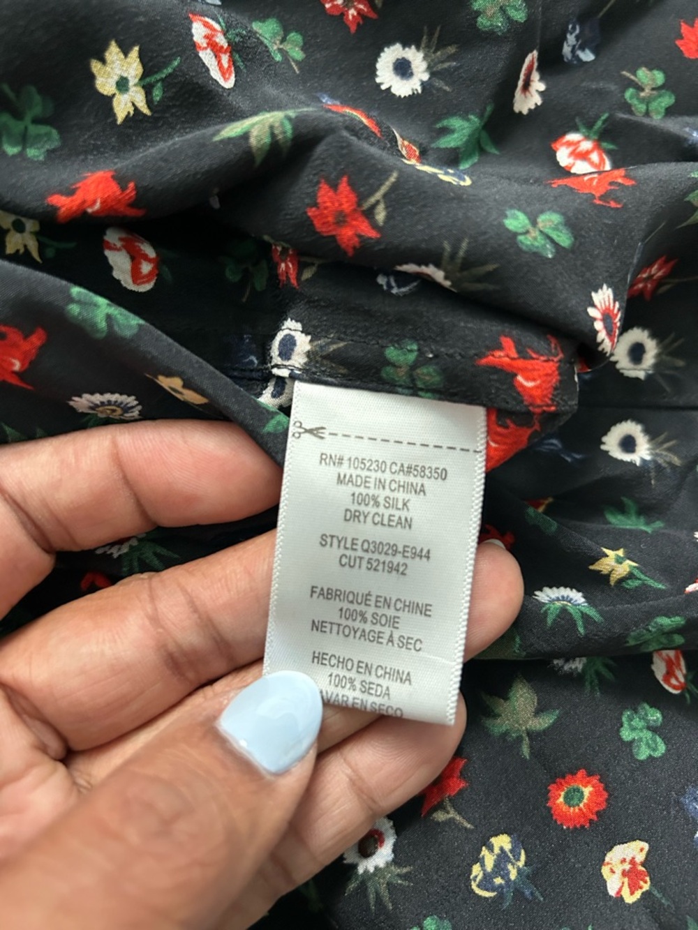 Equipment Femme | Aurora silk floral blouse - Picture 10 of 13